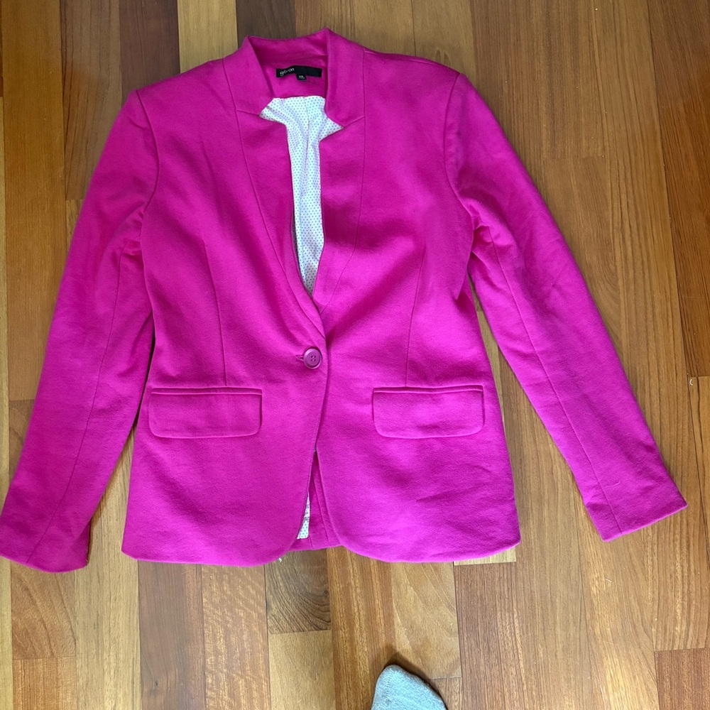 Gibson Women's Pink Blazer - Picture 2 of 6